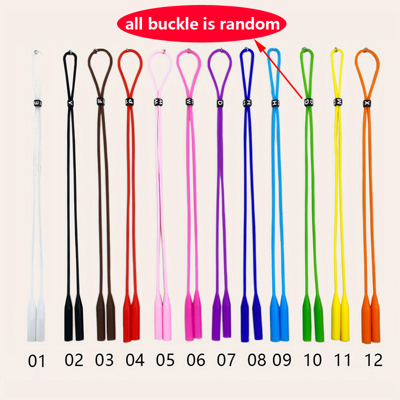 12 個/24 個スポーツアイウェアリテーナーキャンディーカ - Sunglass Retainer Cord のレビューと価格