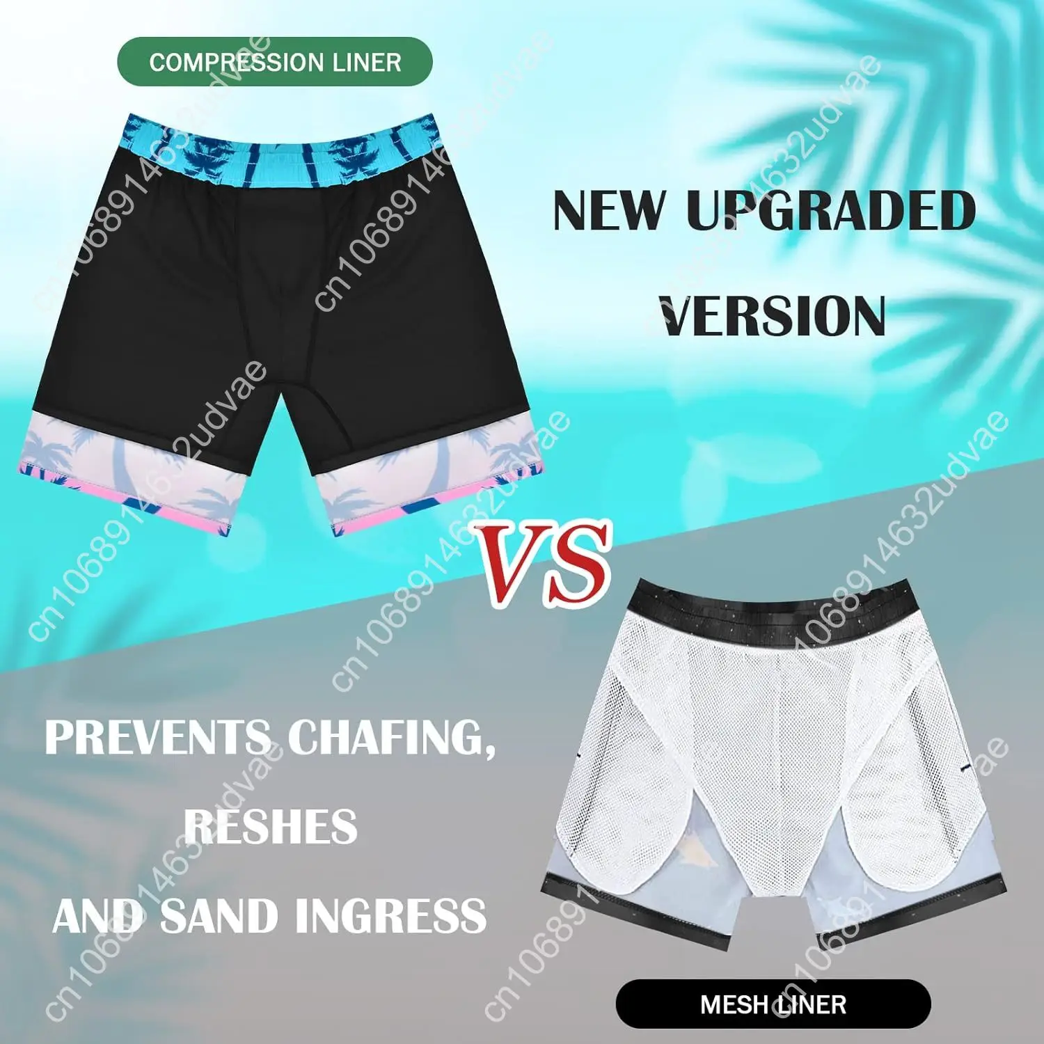OlyPegicの男の子用スイムトランクス。ボクサーパンツ型 - Swim Trunk Quick Dry のレビューと価格