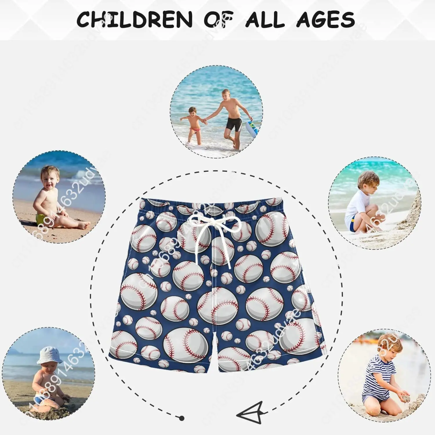 visesunny 男の子用 速乾ビーチボードショーツ、子供 - Swim Trunk Quick Dry のレビューと価格