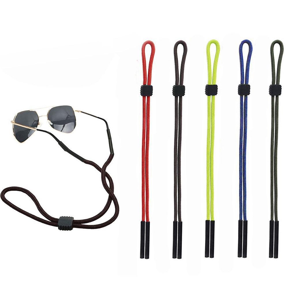 5本セットの高級滑り止めメガネストラップ。ネックレス風のデザ - Sunglass Retainer Cord のレビューと価格