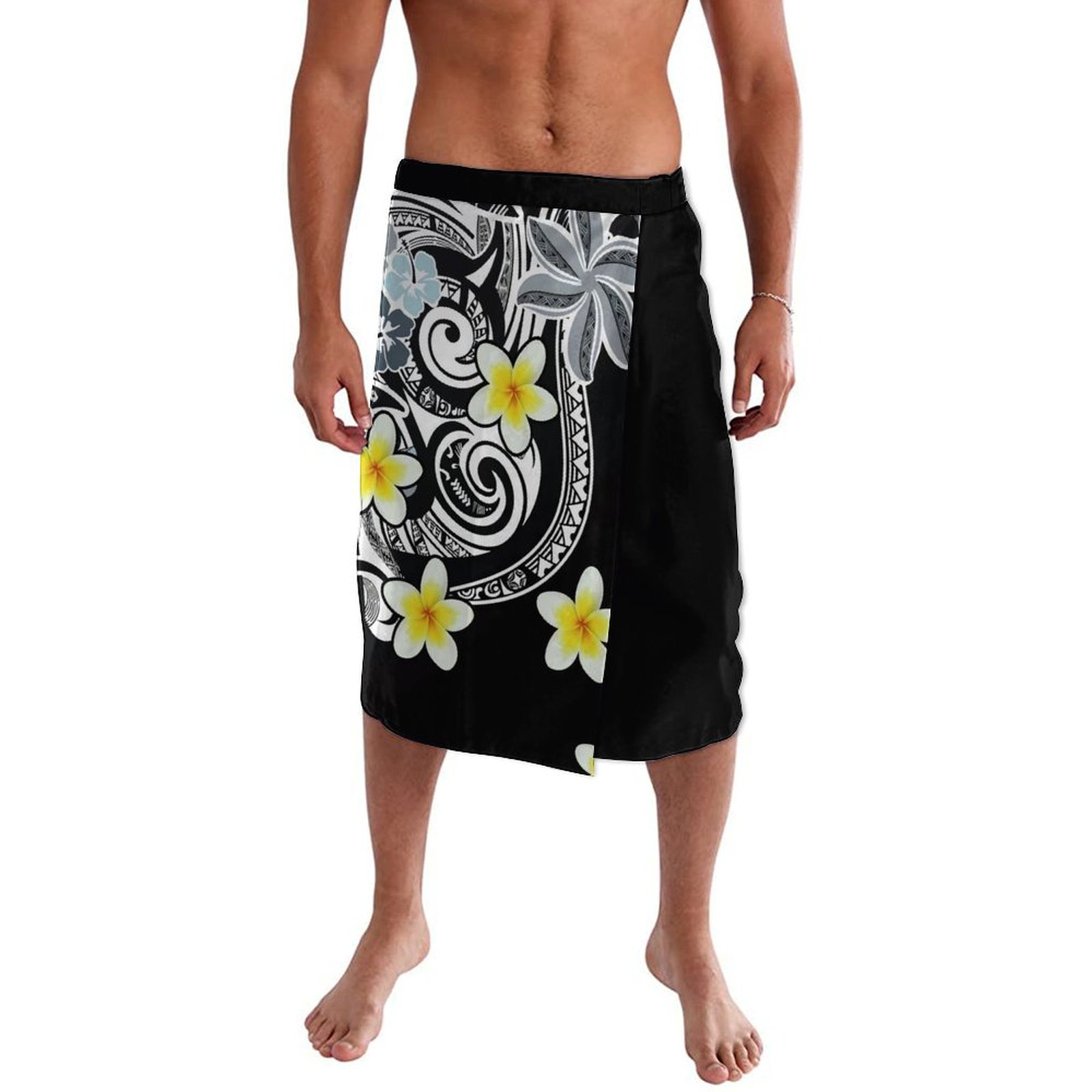 Samoanポリネシアンプリントsarong服、ラバのカスタ - Sarong Men Wrap のレビューと価格