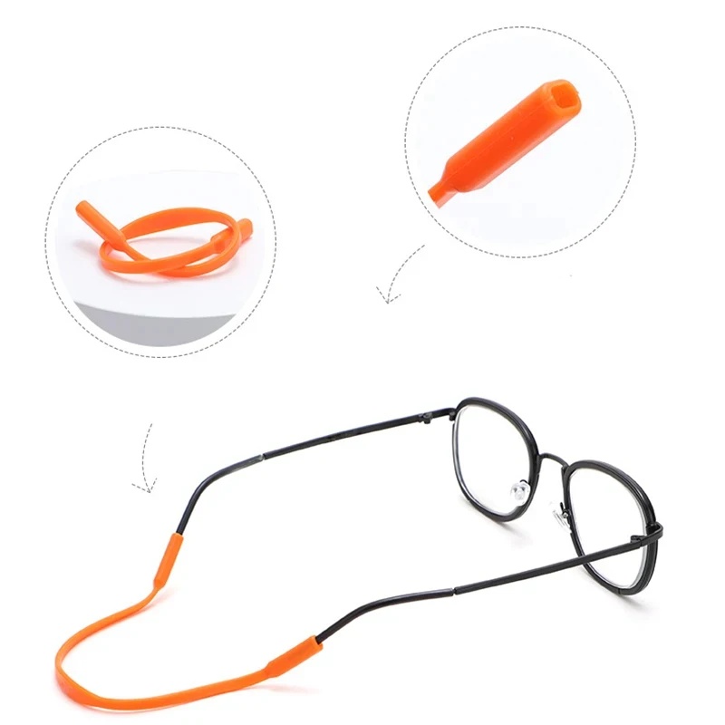 1/3/6 個ペット用品滑り止めメガネロープストラップシリコ - Sunglass Retainer Cord のレビューと価格